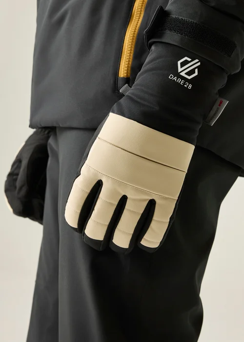 Dare 2B Black/Off White Freeride II Waterproof Gloves - XS Image 3
