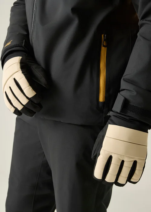 Dare 2B Black/Off White Freeride II Waterproof Gloves - XS Image 1