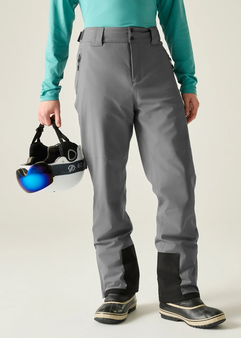 Dare 2B Grey Achieve III Waterproof Pant - M Image 1