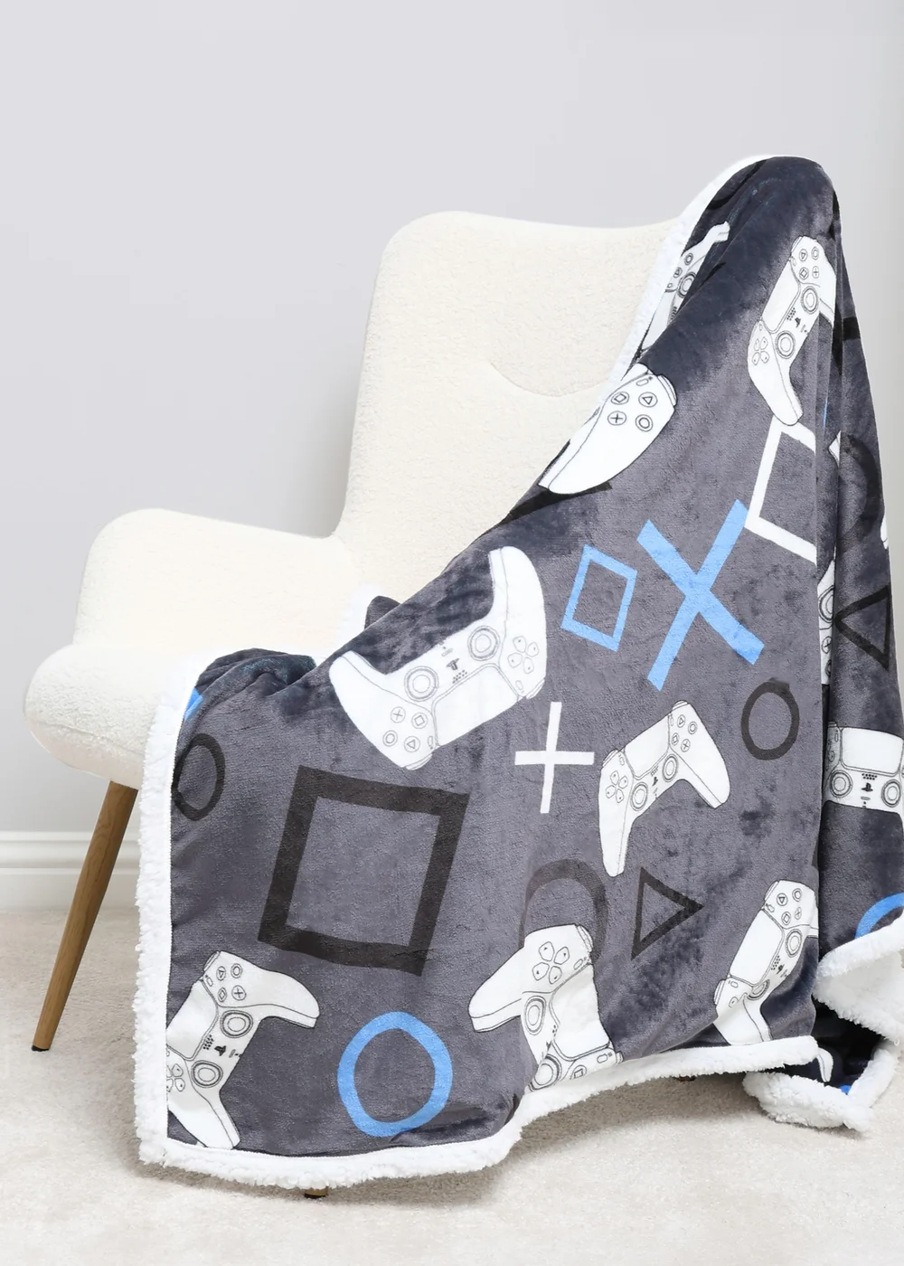 PlayStation Forever Sherpa Back Fleece Blanket - 120 X 150 Image 1