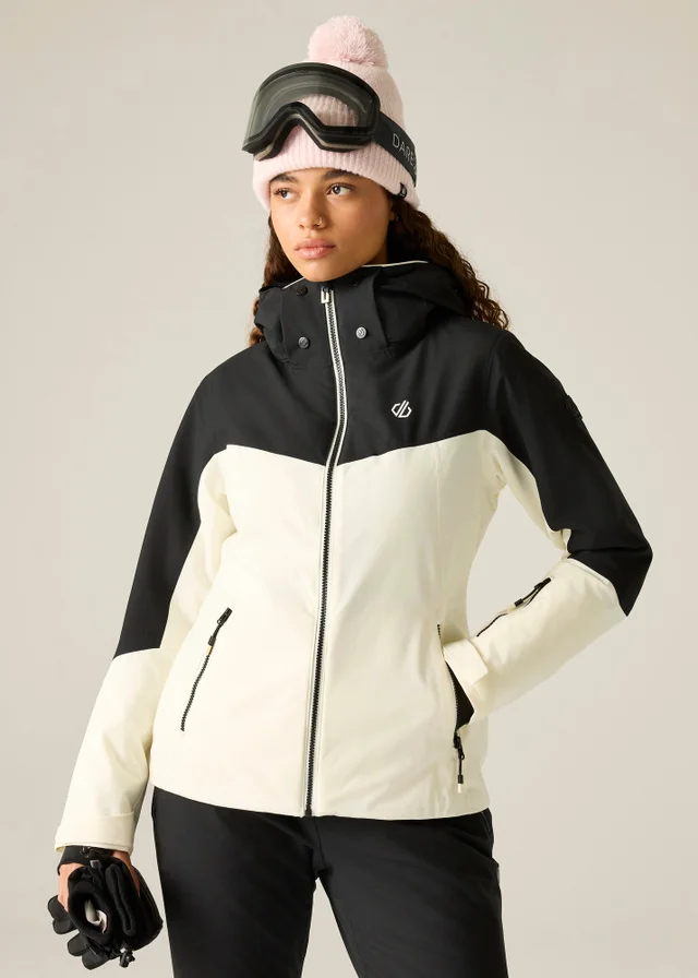 Dare 2B Black/Off White Flurry III Waterproof Insulated Jacket