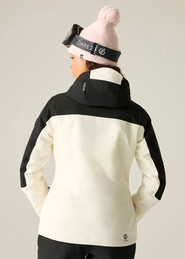 Dare 2B Black/Off White Flurry III Waterproof Insulated Jacket