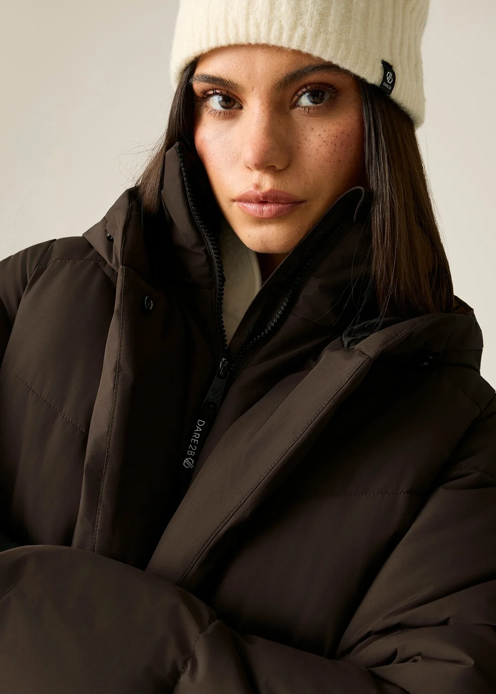 Dare 2B Chocolate Brown Lustre Waterproof Insulated Jacket - 12 Image 5