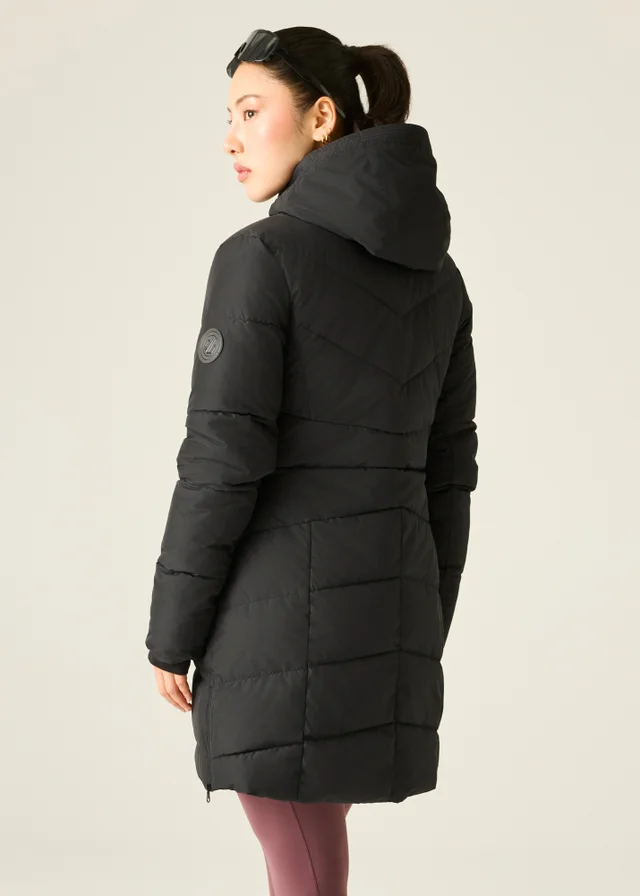 Dare 2B Black Glacier Long Waterproof Insulated Jacket