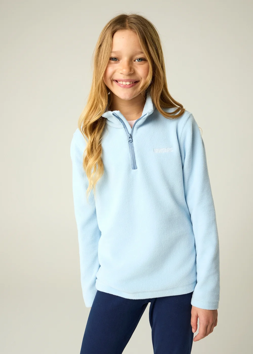 Regatta Pastel Blue Hot Shot II Soft Fleece (3-13 years) - 11-12 Yrs Image 5