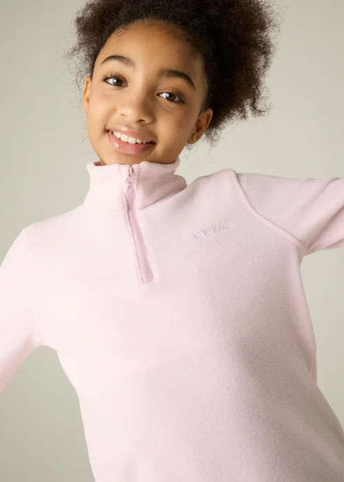 Regatta Pale Pink Hot Shot II Soft Fleece (3-13 years) - 11-12 Yrs Image 5
