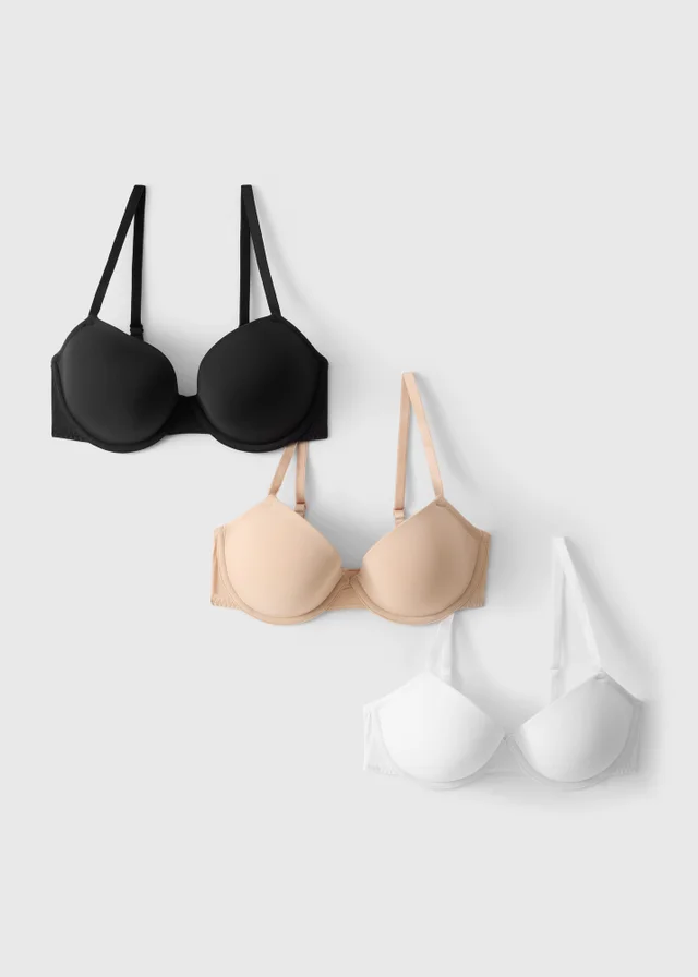 3 Pack Smooth T-Shirt Bra