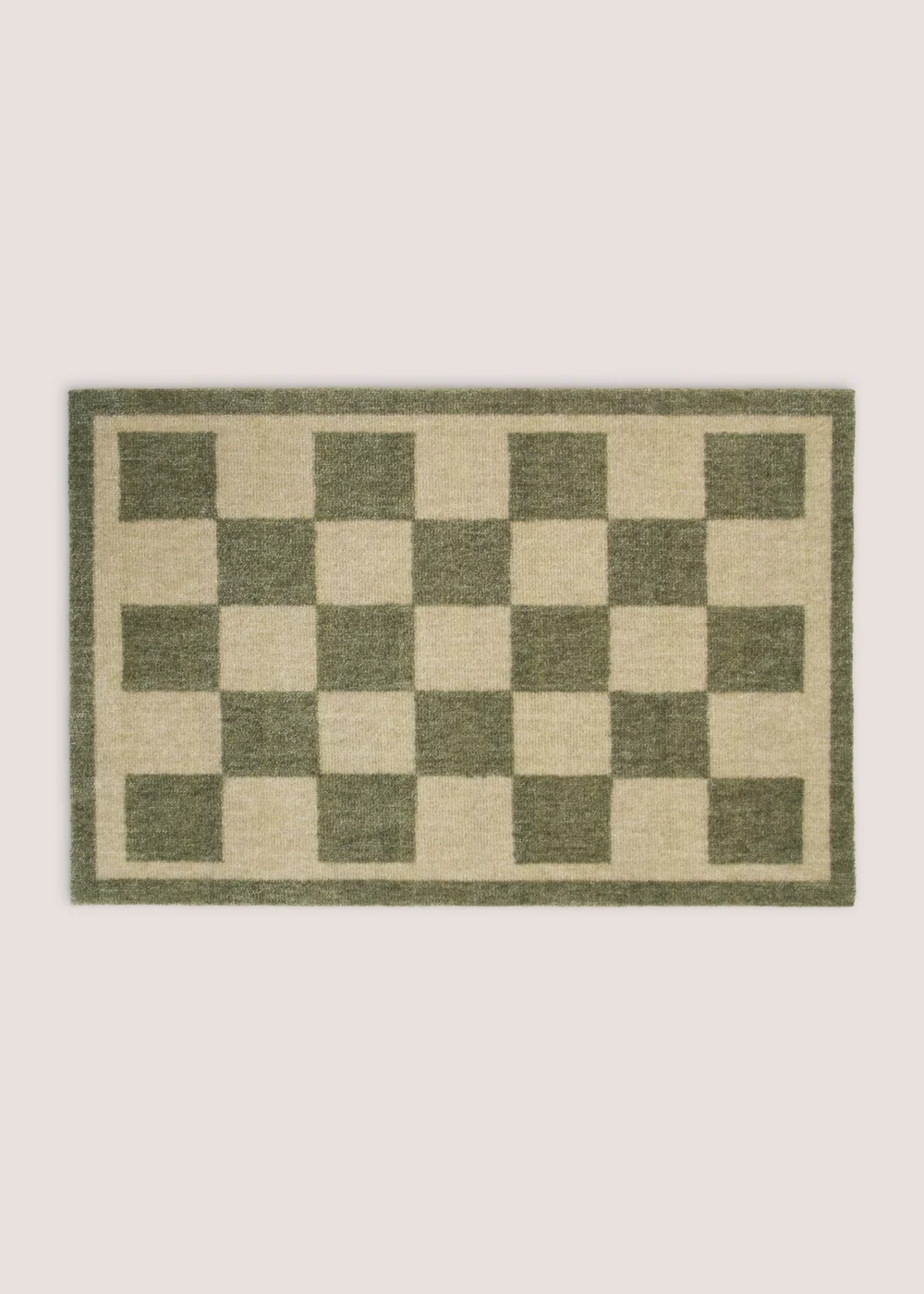 Green Checkerboard Muddle Mat Image 1