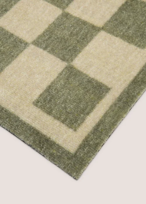 Green Checkerboard Muddle Mat Image 2