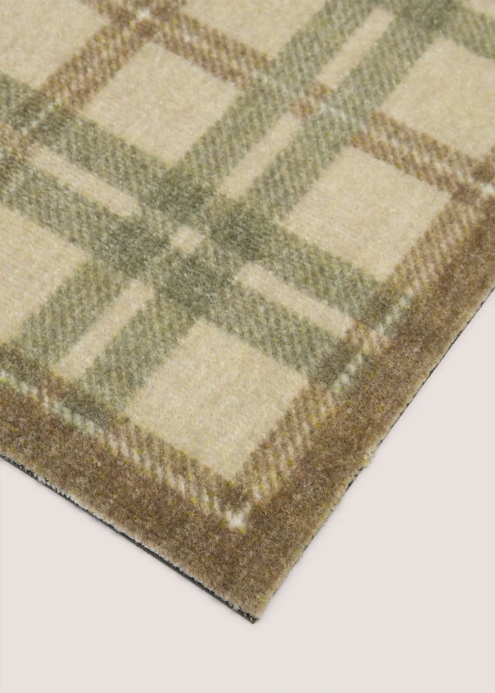 Tartan Checked Muddle Mat Image 2