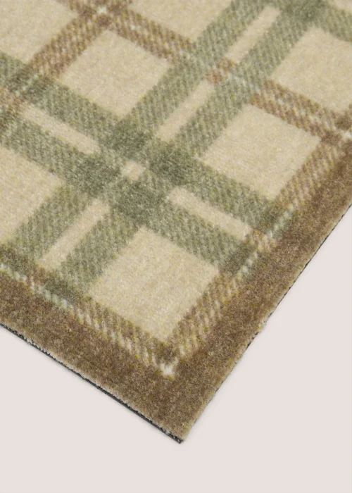 Tartan Checked Muddle Mat Image 2