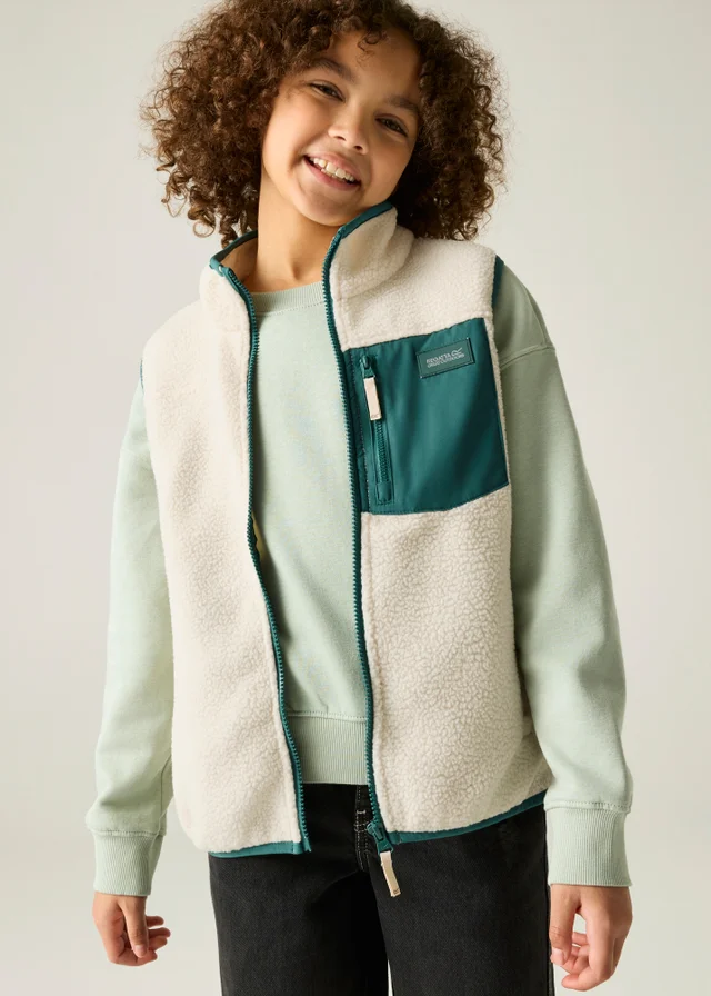 Regatta Cream Frankie Warm Junior Lightweight Bodywarmer (3-13 years)