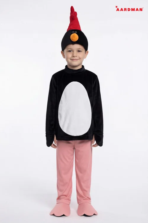 Vanilla Underground Wallace & Gromit Unisex Kids Feathers McGraw Costume (4-10 Years) - 6-8 Yrs Image 1