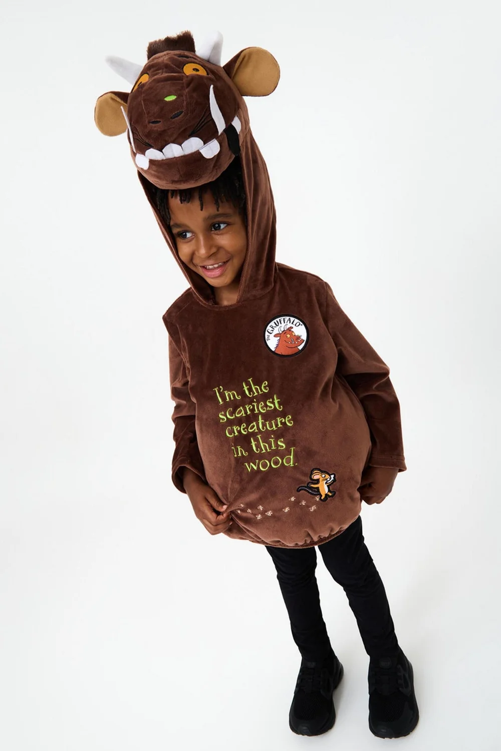 Vanilla Underground Gruffalo & Friends Unisex Kids Brown Gruffalo Costume (3-8 Years) - 4-6 Yrs Image 2