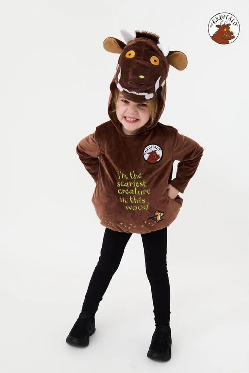 Vanilla Underground Gruffalo & Friends Unisex Kids Brown Gruffalo Costume (3-8 Years) - 4-6 Yrs Image 1