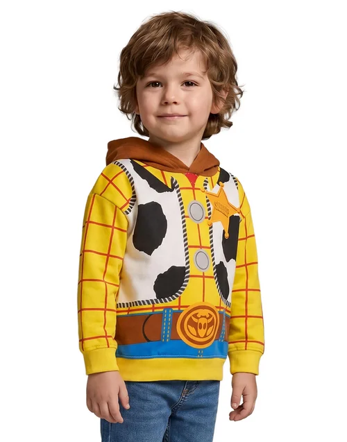 Disney Toy Story Boys Multicoloured Woody Hoodie (12m-7y) - 5-6 Yrs Image 1