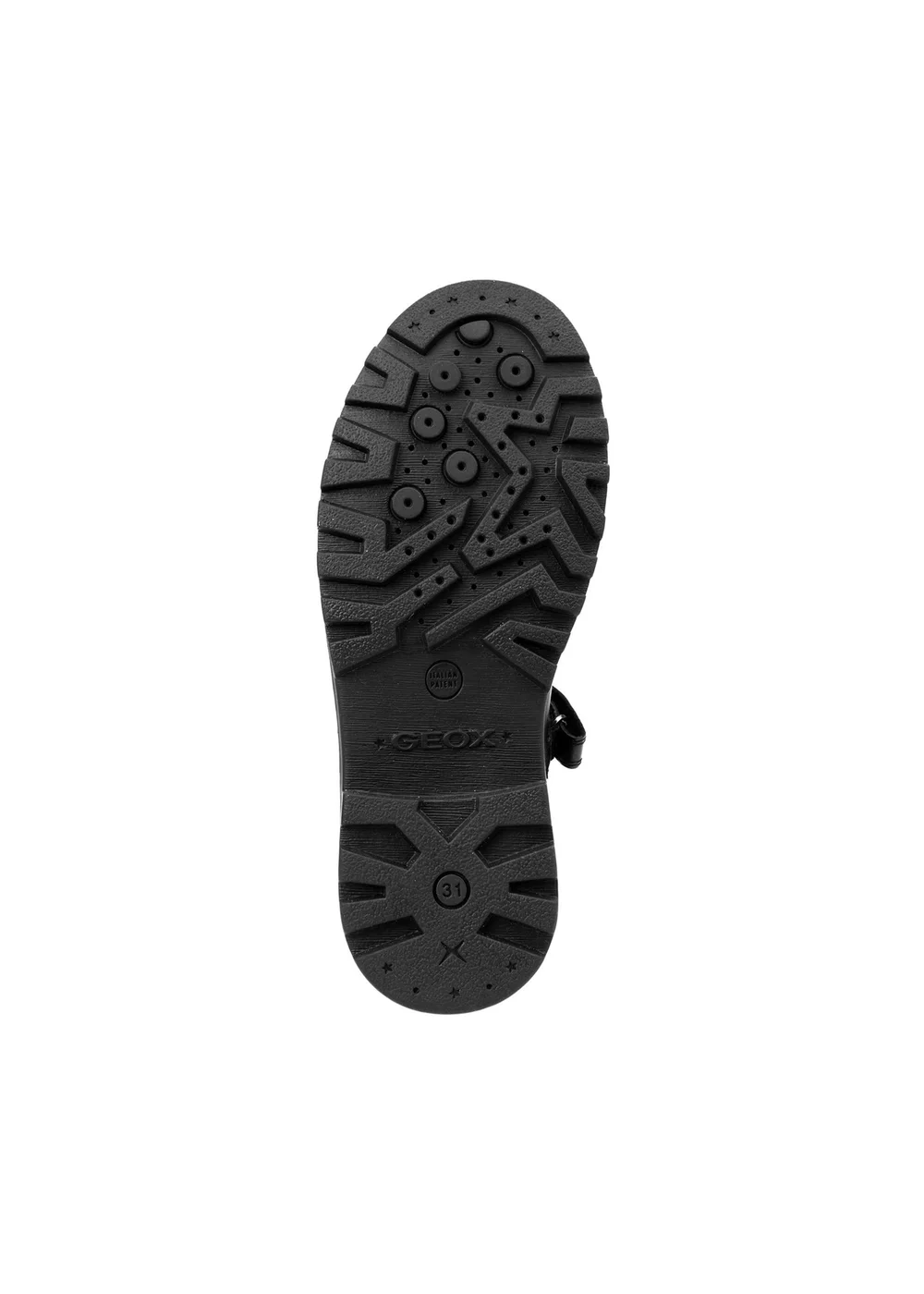 Geox Black Girls J Casey G. P Touch Fastening Shoe (Older 6 - 7) - 6 Image 4