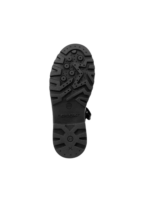 Geox Black Girls J Casey G. P Touch Fastening Shoe (Older 6 - 7) - 6 Image 4