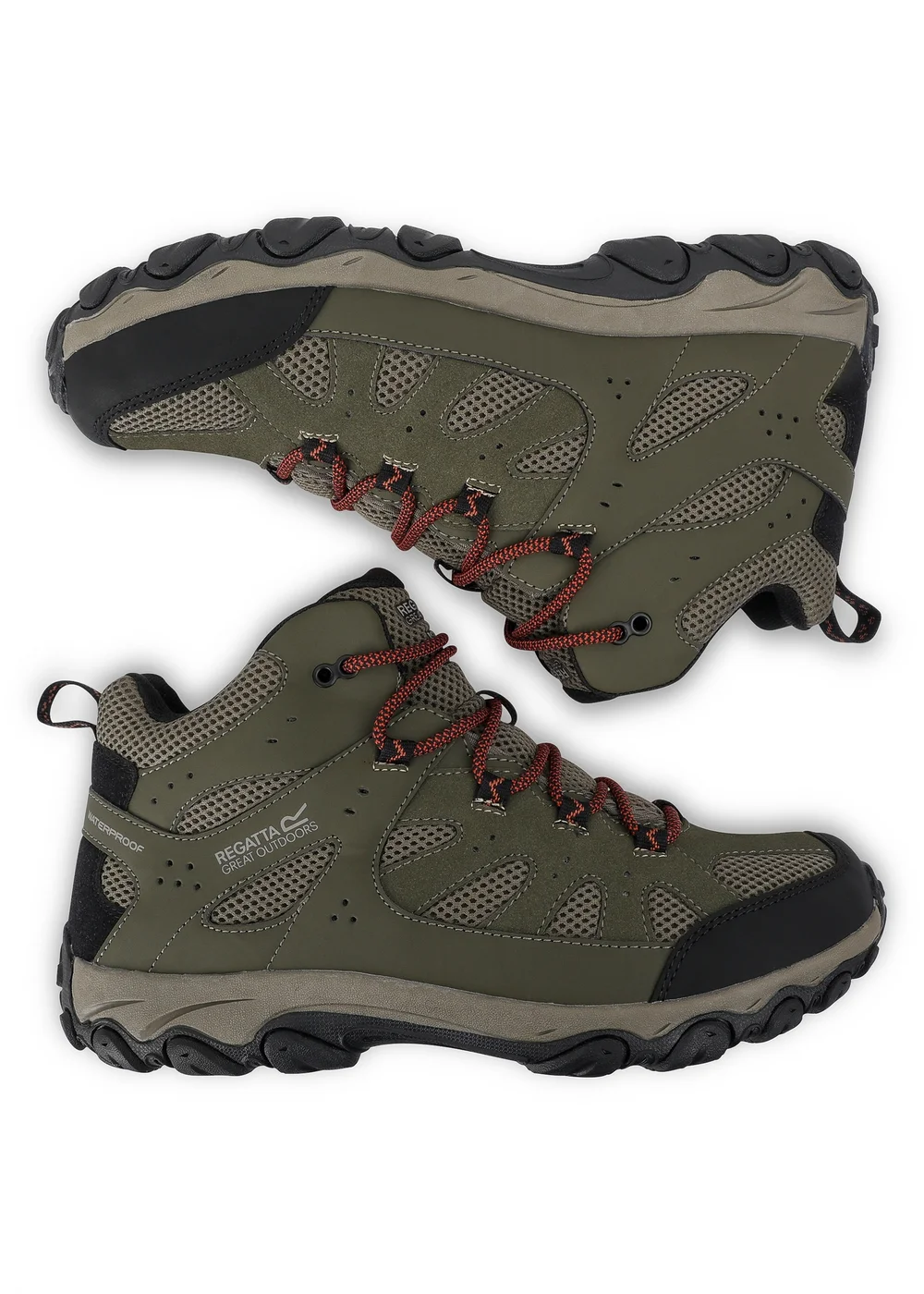 Regatta Olive Edgepoint IV Mid Waterproof Boots - 9 Image 3
