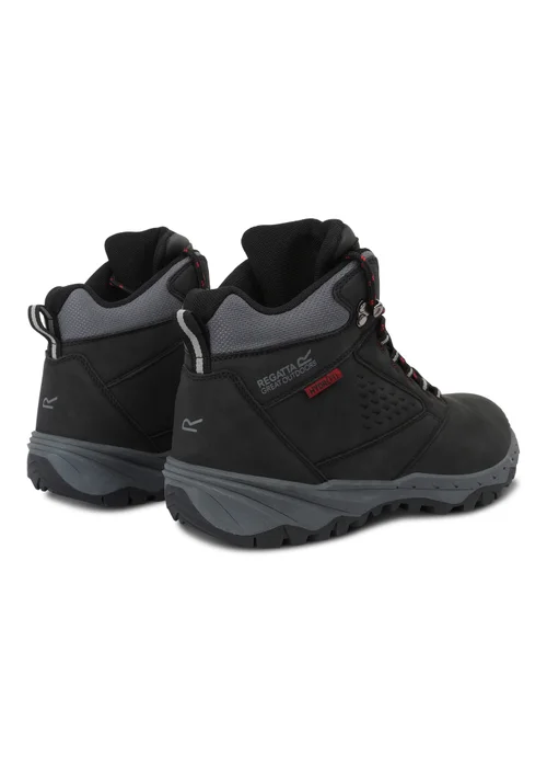 Regatta Black/Red Amble Isotex Waterproof Boots - 7 Image 2