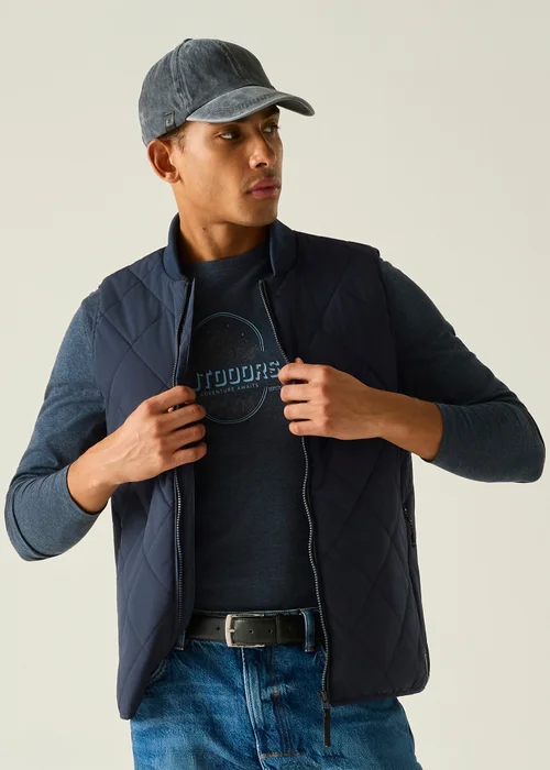 Regatta Navy Harvin Insulated Bodywarmer - S Image 1