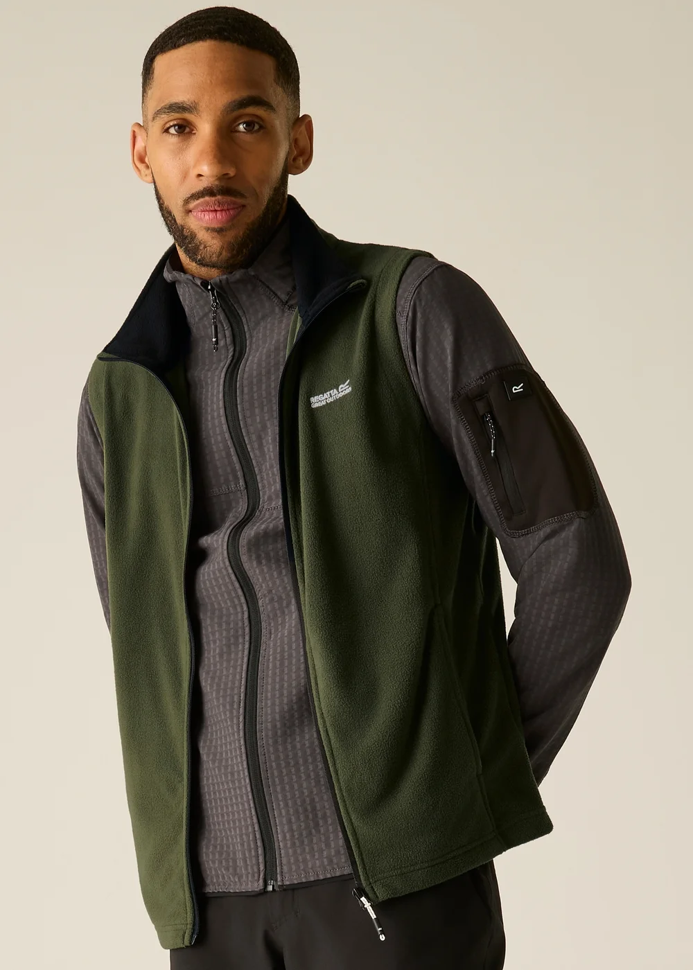 Regatta Khaki Tobias II Durable Bodywarmer - S Image 2