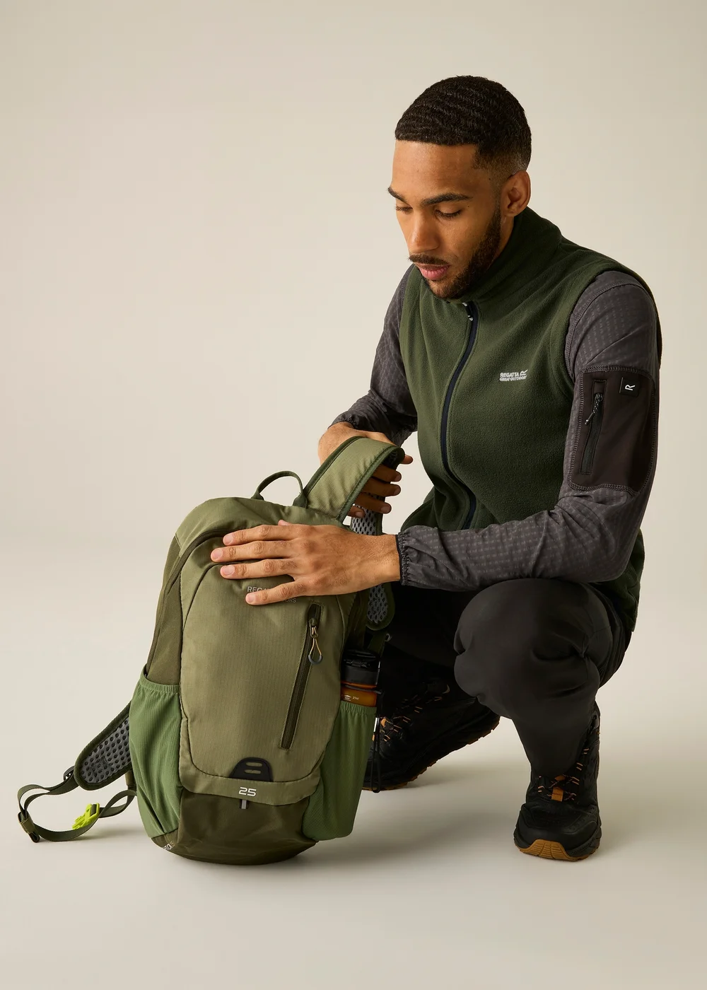 Regatta Khaki Tobias II Durable Bodywarmer - S Image 1
