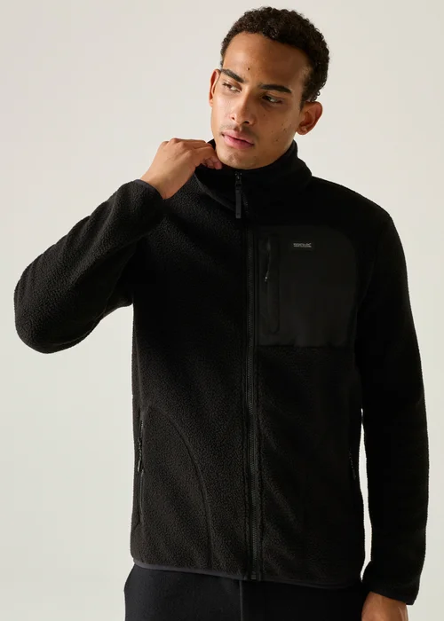 Regatta Black Frankie Borg Cosy Fleece - M Image 2