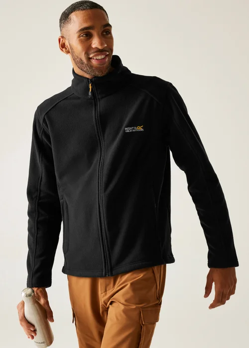 Regatta Black Hedman II Anti-pill Fleece - S Image 1