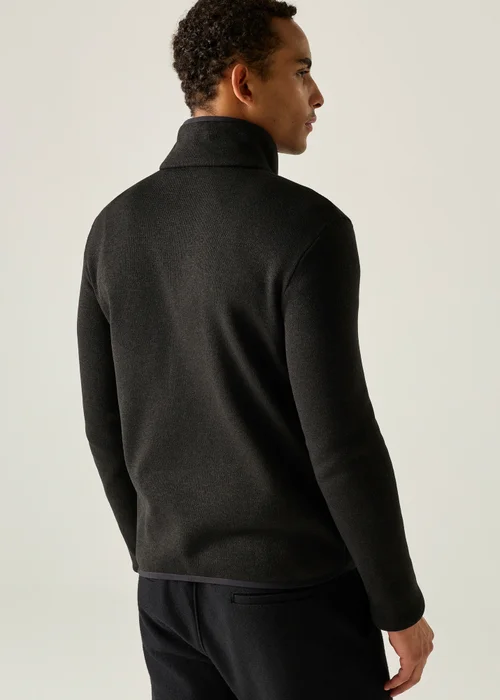 Regatta Black Barlee Half Zip Comfy Fleece - XL Image 3