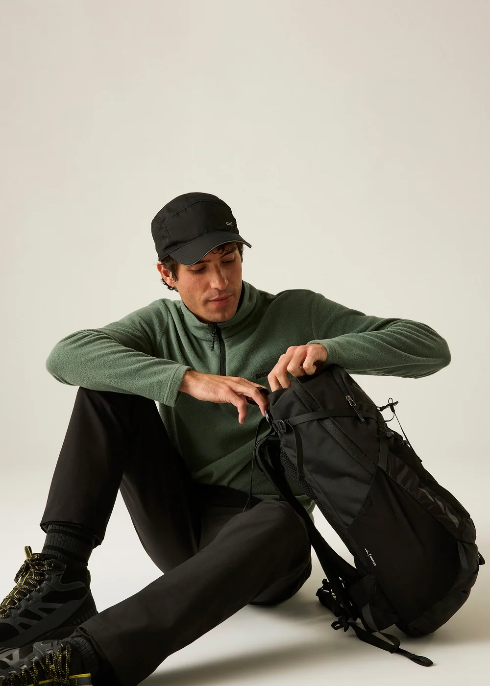 Regatta Forest Green Thompson Soft Fleece - M Image 1