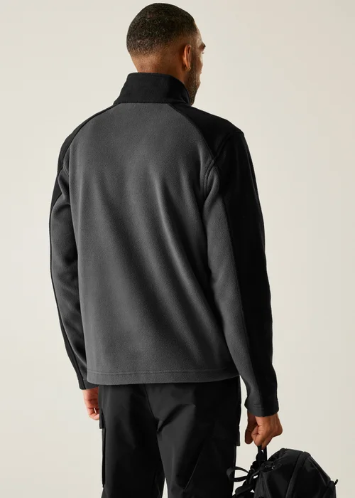 Regatta Black/Grey Hedman II Anti-pill Fleece - 3XL Image 2