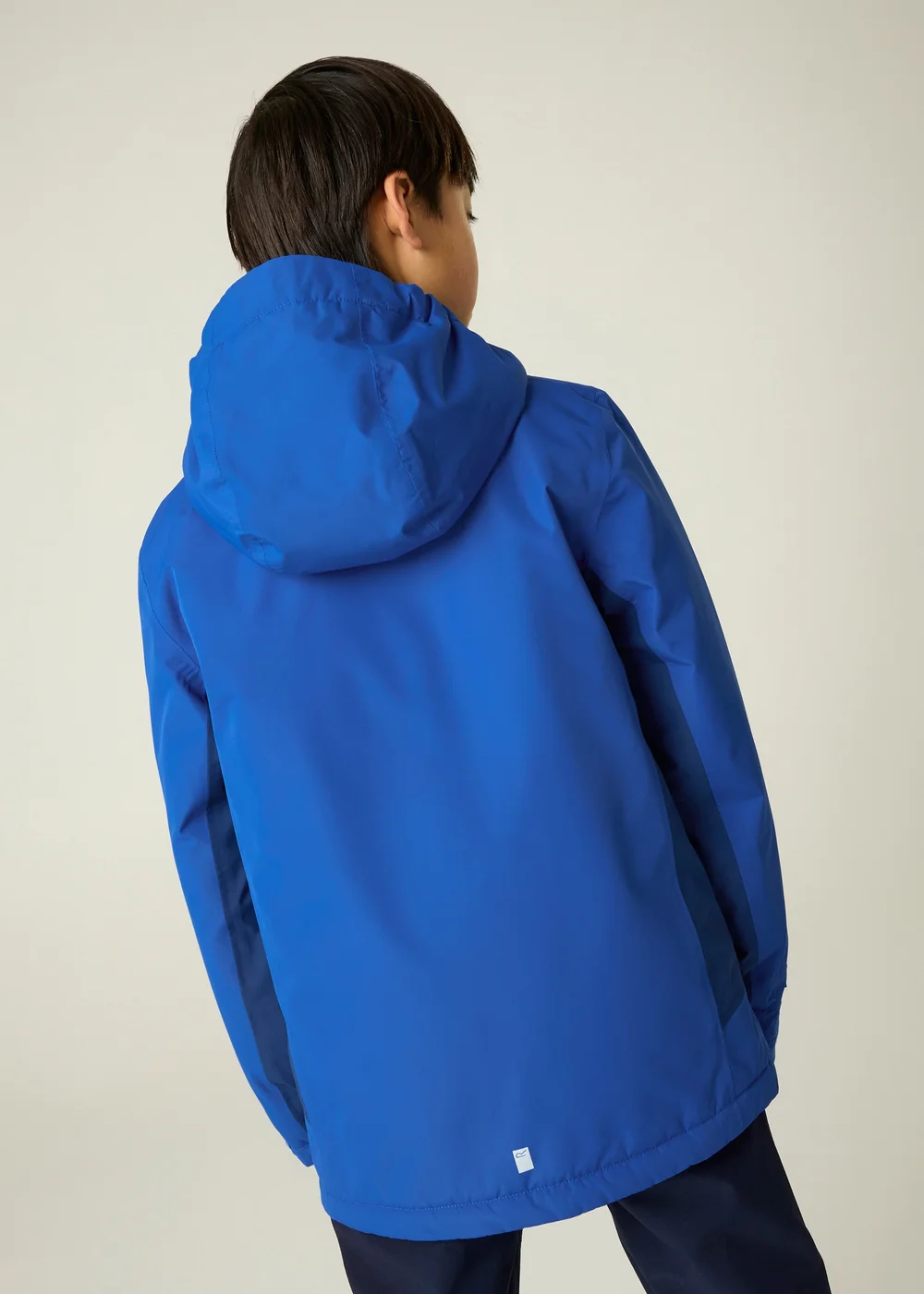 Regatta Dark Blue Hurdle Isotex Waterproof Jacket (3-13 years) - 9-10 Yrs Image 2
