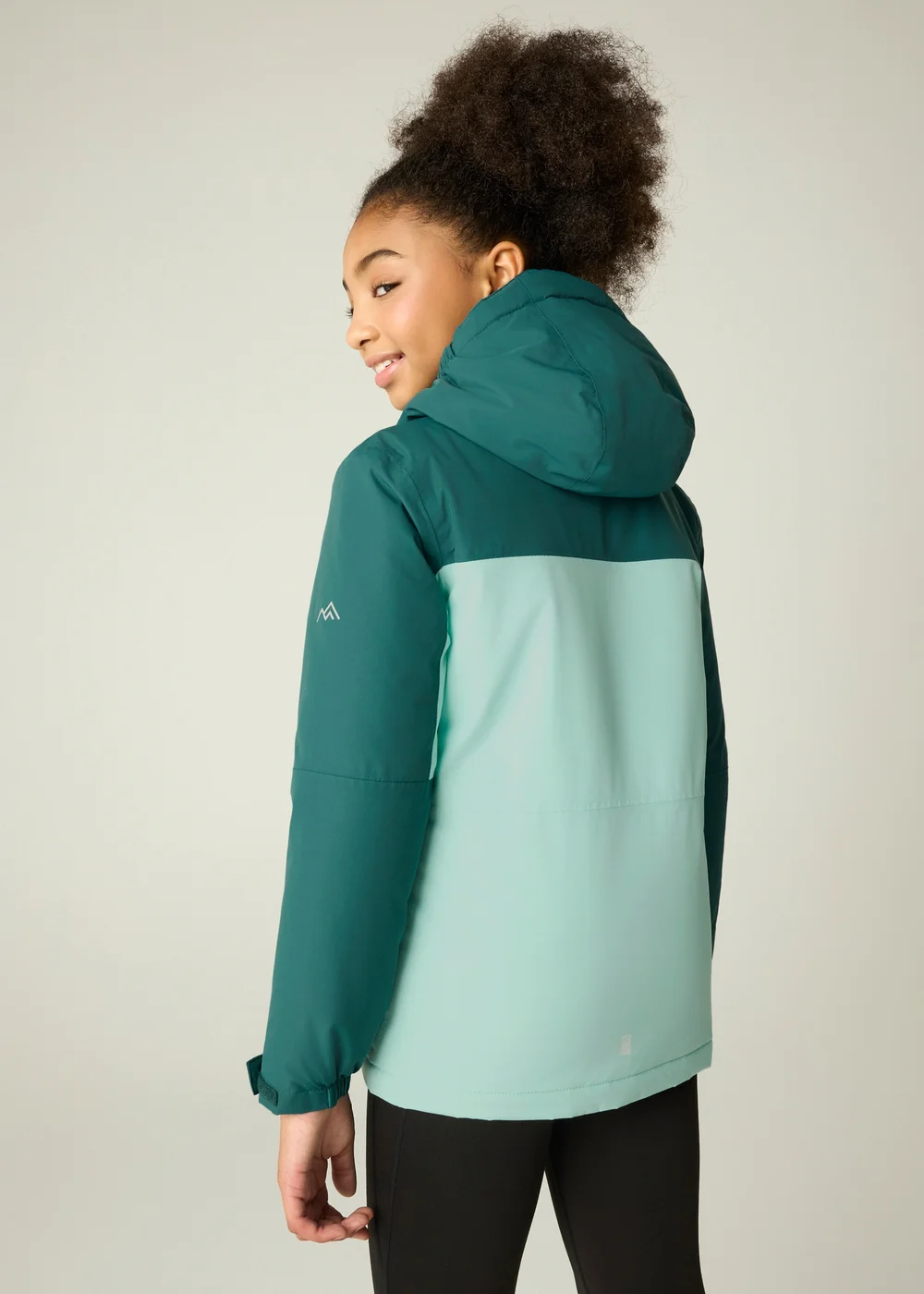 Regatta Green Beamz Isotex Waterproof Jacket (3-13 years) - 9-10 Yrs Image 2