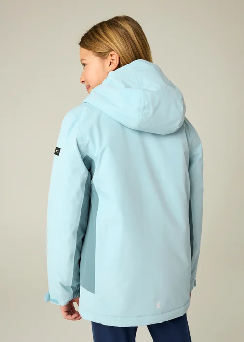 Regatta Light Blue Hurdle Isotex Waterproof Jacket (3-13 years) - 5-6 Yrs Image 2