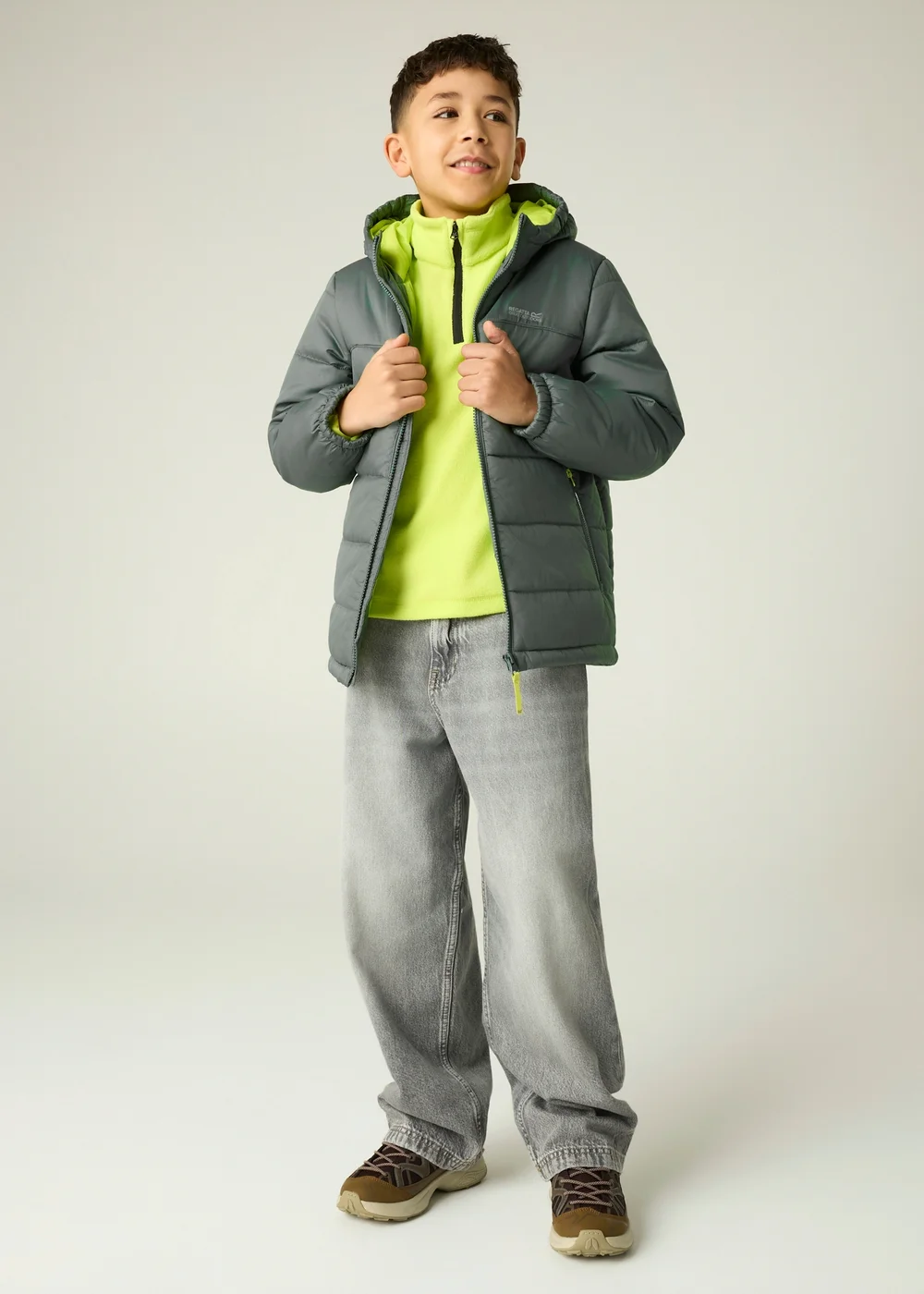 Regatta Forest Green Lofthouse Insulated Jacket (3-13 years) - 5-6 Yrs Image 3