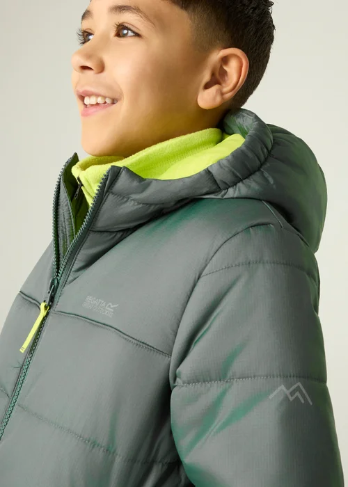 Regatta Forest Green Lofthouse Insulated Jacket (3-13 years) - 5-6 Yrs Image 5