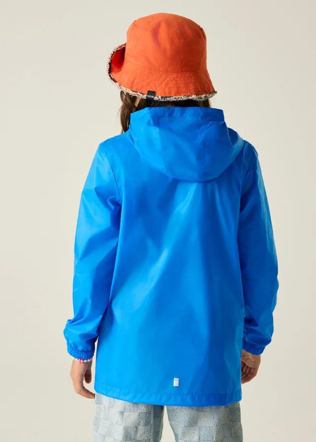Regatta Blue Waterproof Kids Pack It Jacket III (2-13 years)