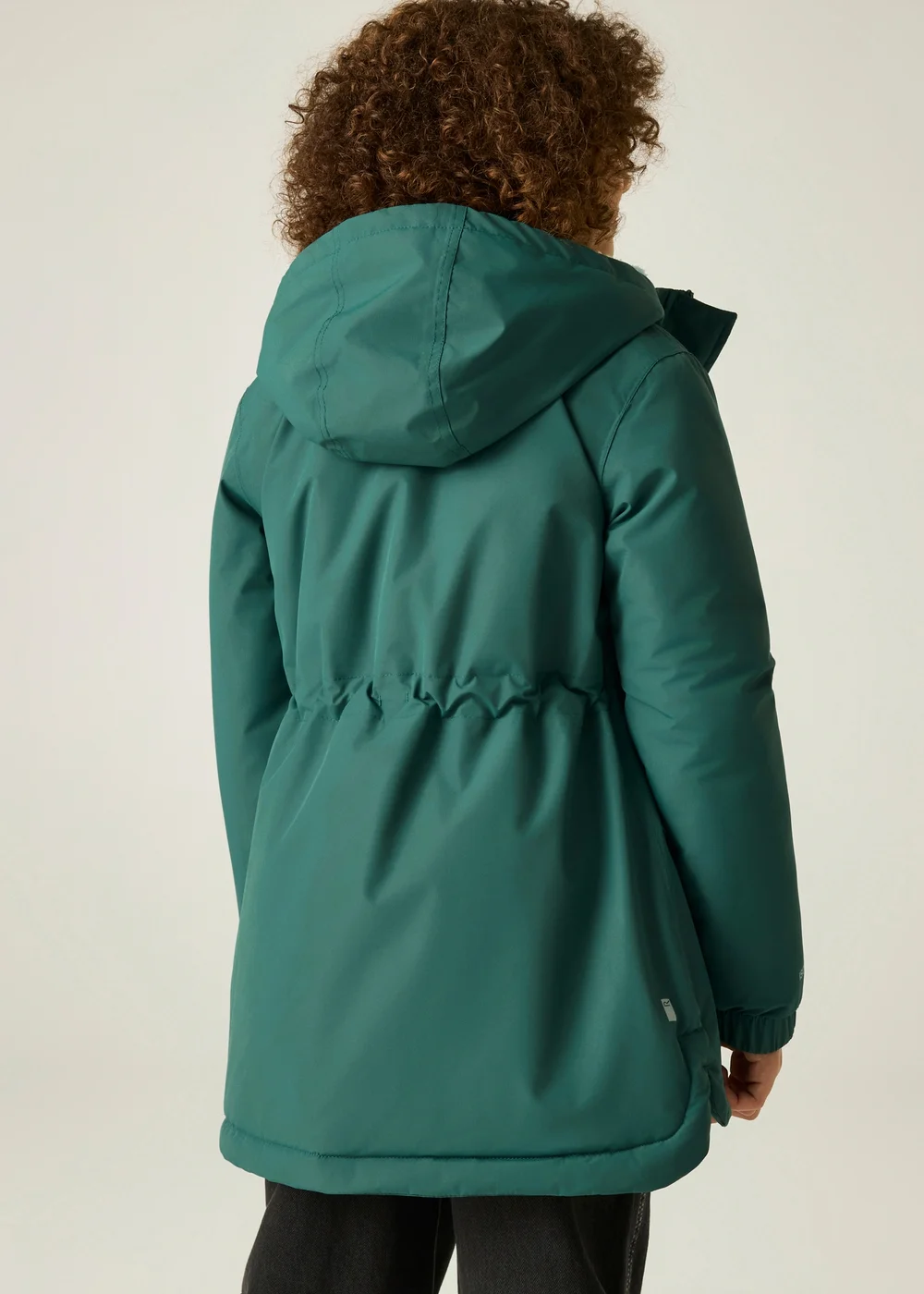 Regatta Green Vallina Junior Isotex Waterproof Jacket (3-13 years) - 5-6 Yrs Image 2