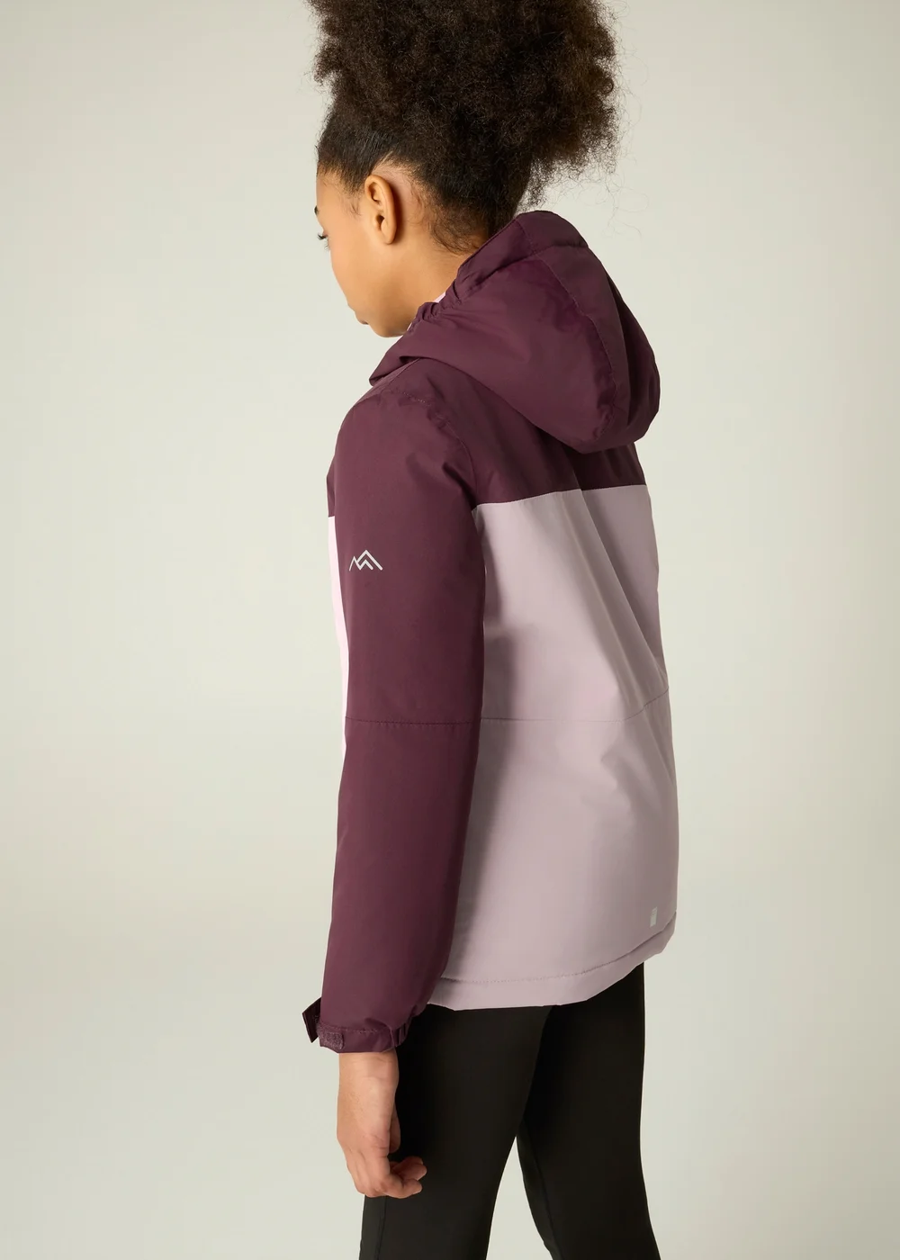 Regatta Pale Pink Beamz Isotex Waterproof Jacket (3-13 years) - 7-8 Yrs Image 2