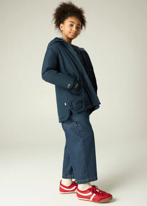 Regatta Navy Vallina Junior Isotex Waterproof Jacket (3-13 years) - 3-4 Yrs Image 5