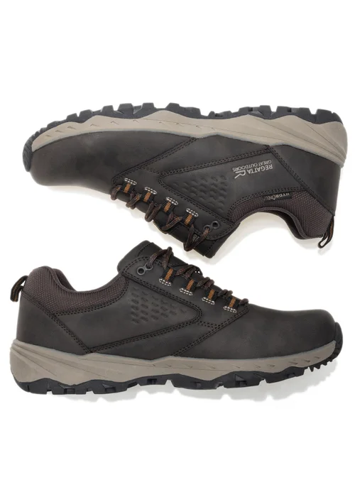 Regatta Brown Amble Low Isotex Waterproof Walking Shoes - 6 Image 3