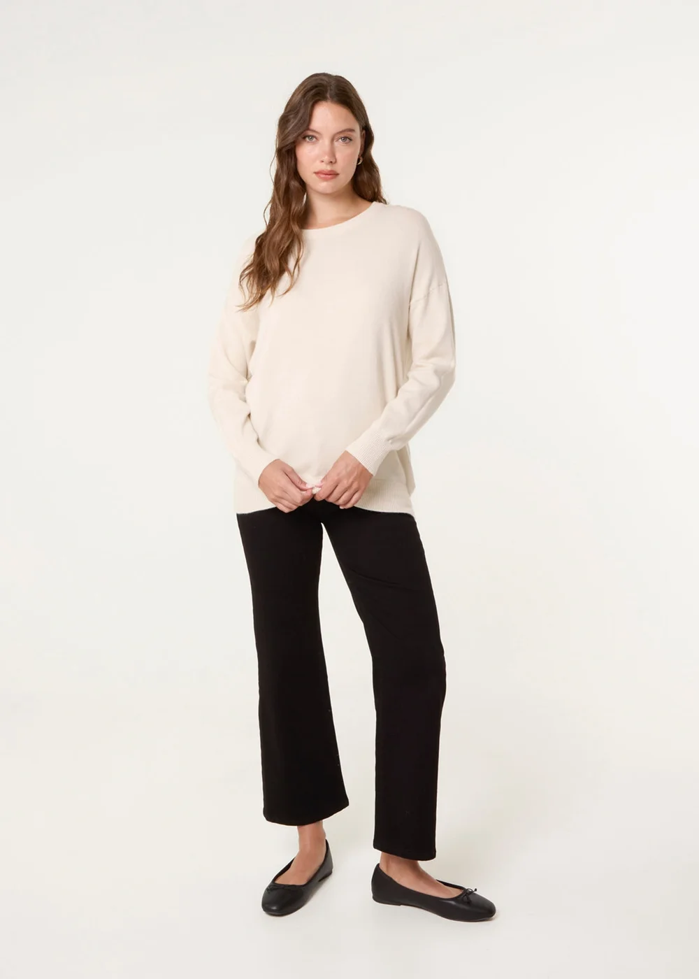 Blue Vanilla Stone Round Neck Jumper - 14-16 Image 3