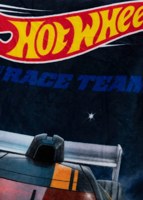 Hot Wheels Motorway Sherpa Back Fleece Blanket - 100 x 150 Image 2