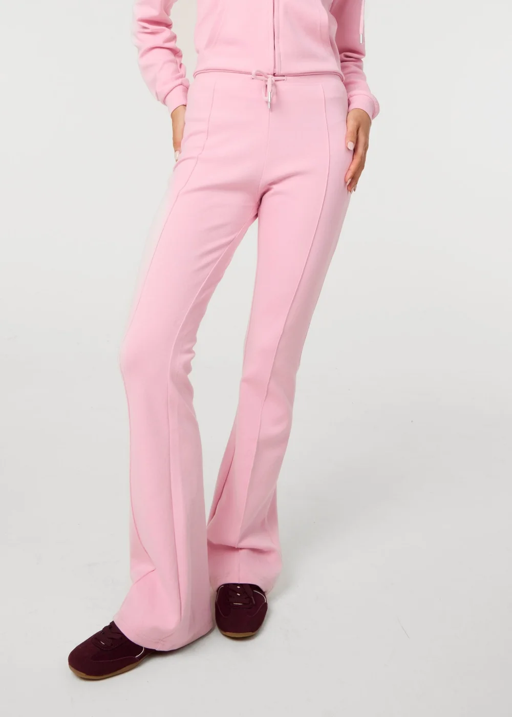 Pink Vanilla Pink 97 Pintuck Joggers - S Image 3