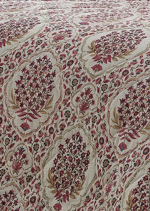 Dreams & Drapes Ashmead Super Soft Berry Bedspread - 200 x 230cm Image 2