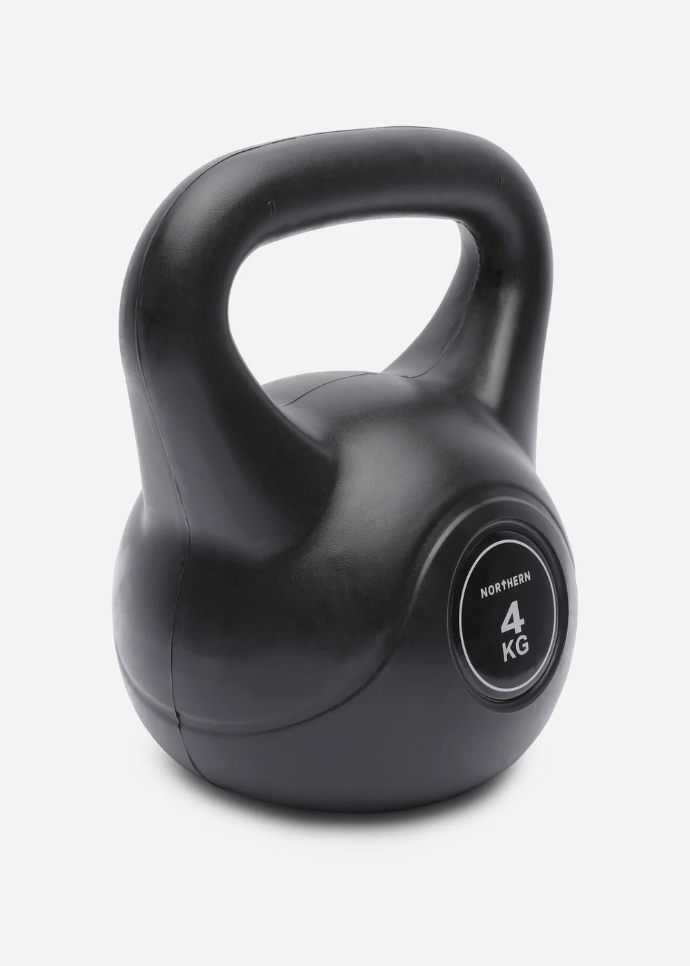 Movement Studio by Northern Black Vinyl Kettlebell 4kg (15cm x 14cm) - No Size Image 2