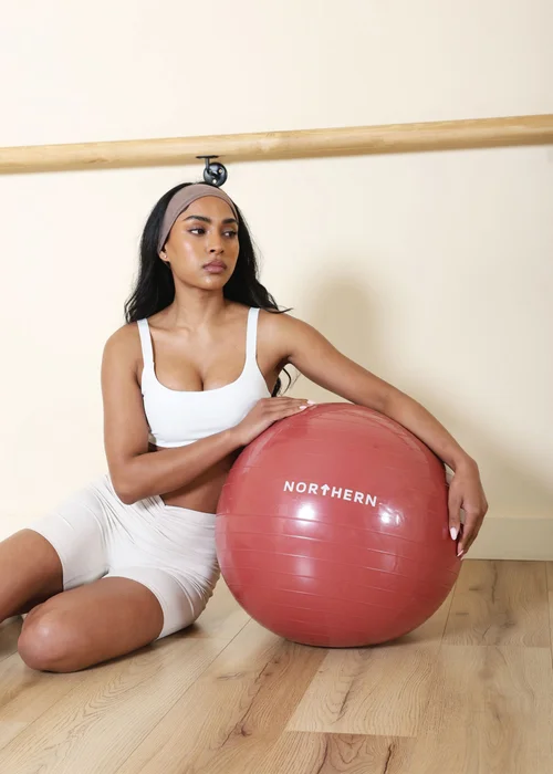 Movement Studio by Northern Dusk Pink Anti-Burst Swiss Ball (55mm) - No Size Image 2