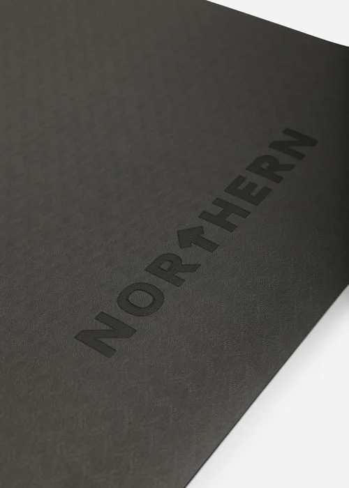 Movement Studio by Northern Black 4mm Yoga Mat Non-Slip Exercise Mat (180cm x 60cm) - No Size Image 4