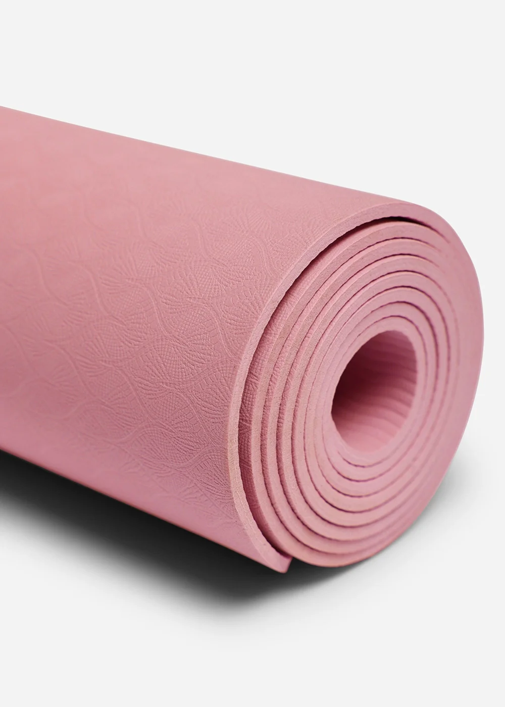 Movement Studio by Northern Dusk Pink 4mm Yoga Mat Non-Slip Exercise Mat (180cm x 60cm) - No Size Image 3